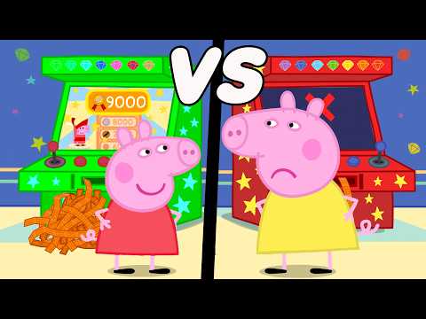 Peppa Pig & Chloe's GIANT Arcade Rivalry! 🏆 | Tales Full Episodes | Kids Cartoon | 20 Mins