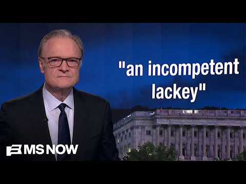 Lawrence: Only Trump could deliver Kash Patel’s bestiality madness into a Senate hearing room
