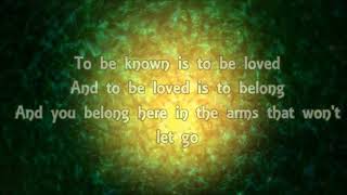 Matthew West You Are Known (Lyric Video)