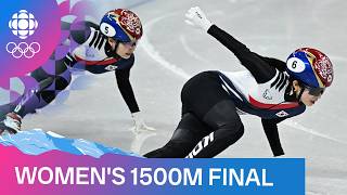 한국 여자 쇼트트랙 1,500m 금·은 싹쓸이… 김길리 금메달, 최민정 은메달
