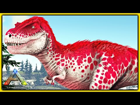 New Mutated Evolved Rex - Fighting The Alpha Brood Mother - Ark - Caballus Map - Ep 43