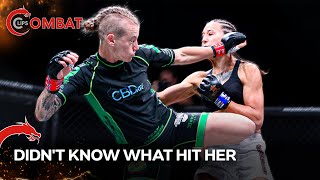 She Couldn't Register These LIGHTNING-FAST Punches!