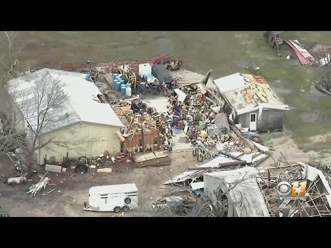 Collin County town of Blue Ridge hit by 2nd tornado this year