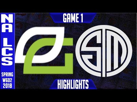 OPT vs TSM Highlights | NA LCS Week 6 Spring 2018 W6D2 | Optic Gaming vs Team Solomid Highlights