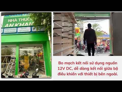 Cửa cổng tự động SWICO – SD60 - nhà thuốc An Khang