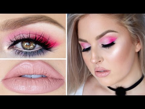 Beauty Killer Tutorial ♡ Colorful Hot Pink, Lilac & Teal Eyes! Video