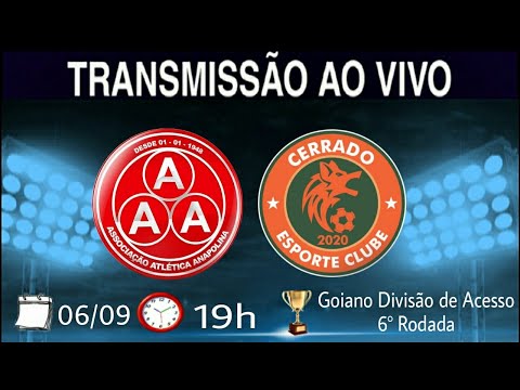 ANAPOLINA X CERRADO - AO VIVO