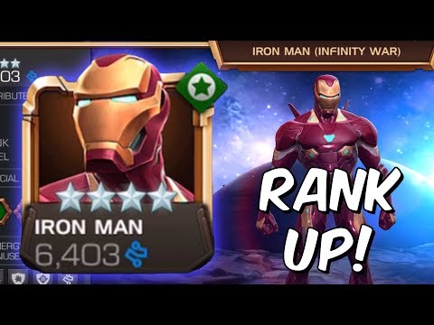 Iron Man (Infinity War) Rank Up, Abilities & Gameplay - Marvel Contest Of Champions