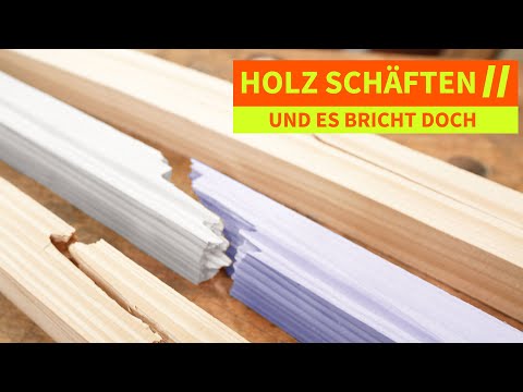 so stabil ist die Verleimung wirklich - Epoxy Bruchtest nach dem Verlängern