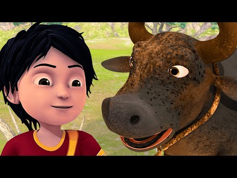 Shiva ने बनाया एक पागल भैंसे को दोस्त | Shiva