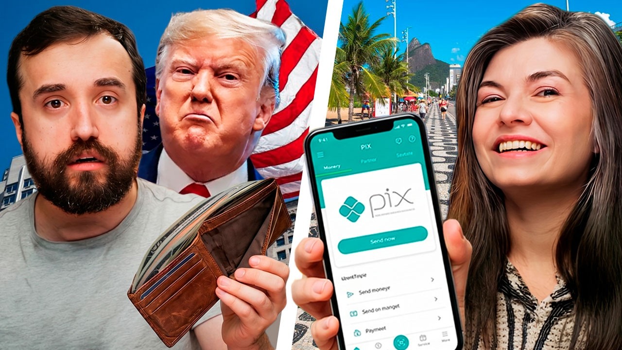 GRINGOS COM INVEJA DO PIX!