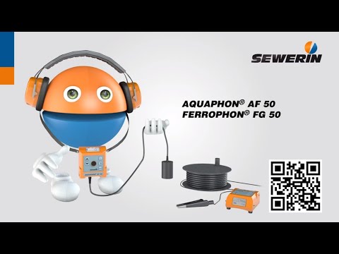 Détecteur de fuites d'eau et détection de réseau aquaphon af 50_2