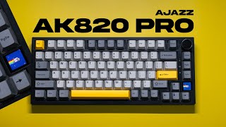 Budget Keyboard w/ Screen & Knob - Ajazz AK820 Pro Review Teardown & Sound Test