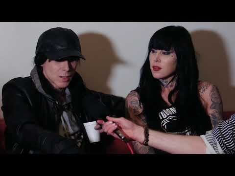 Chris Corner (IAMX) and Kat Von D on mental health and music