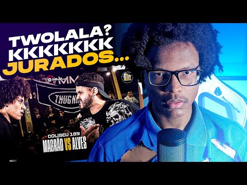 (PEGOU FOGO!🔥) MAGRÃO X ALVES | React  [SEMIFINAL - BATALHA DO COLISEU - EDIÇÃO 198]