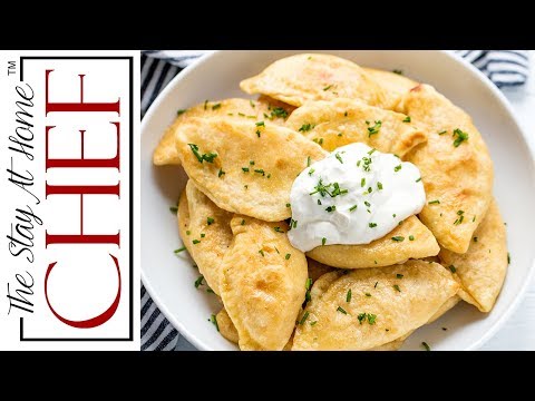 How to Make Potato and Cheese Pierogi | The Stay At Home Chef