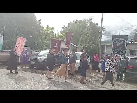 Desfile del dia sabado 14-febrero llegada ala iuep/ El bolsón-Rio negro#congreso de dorcas#ieup 