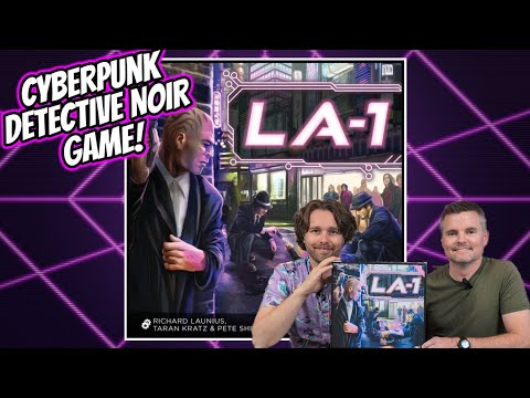 LA-1 - A Detailed Preview Of This Cyberpunk Noir Detective Co-op