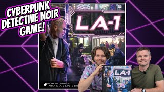 LA-1 - A Detailed Preview Of This Cyberpunk Noir Detective Co-op