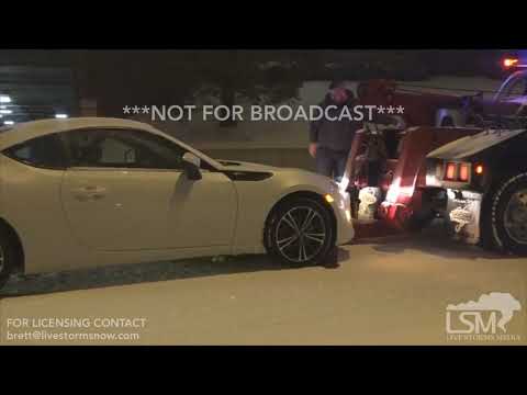 02/19/2019 Shawnee, Kansas Winter Storm Near Collision/Many Stranded Vehicles/Snowplow Army