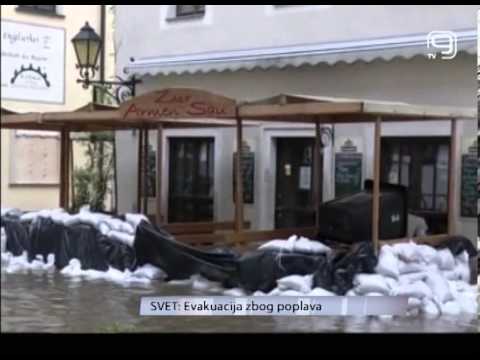 TV KANAL 9, NOVI SAD: Evakuacija zbog poplava
