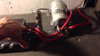 How to hook a Capacitor up