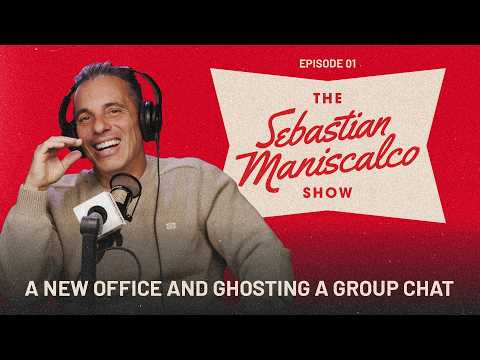 The Sebastian Maniscalco Show |  A New Office and Ghosting A Group Chat