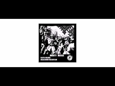 Mighty Massa - Rasta Soldier / Break Down The Babylon - 10" - Jah Marshall Music