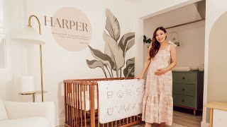 🦒 My Peaceful Nursery Tour | Setting up a Safari-Themed Nursery for My Baby!