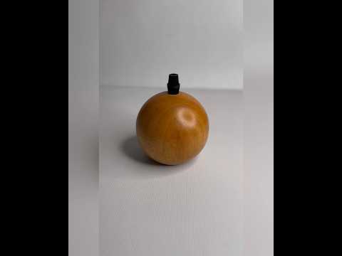 Деревянный патрон Е27 сфера из ясеня