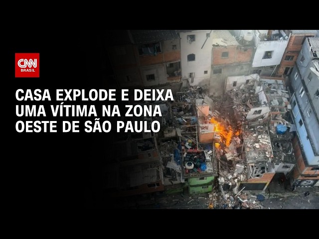 Explosão atinge casas e deixa um morto na zona Oeste de São Paulo | HORA H