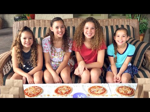 The Pizza Challenge!  (Haschak Sisters)