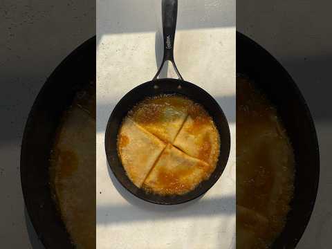 Crêpes mit Orangen und Likör: ein Klassiker, der einfach nie aus der Mode kommt 😍