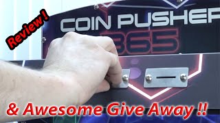 Coin Pusher 365 Unique Bartop Prototype & Give Away 😁