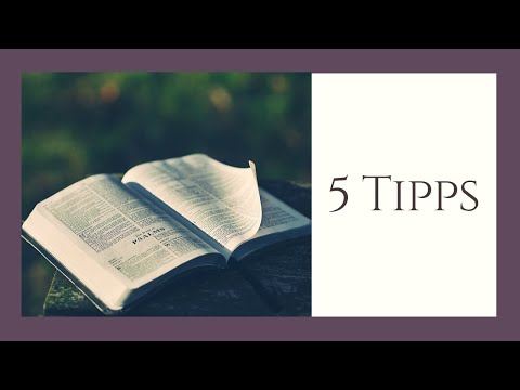 5 Tipps fürs Bibellesen | Magstrauss