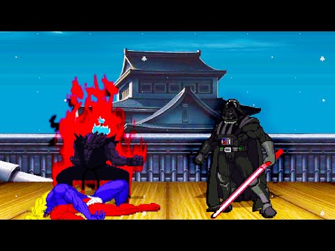 SHIN ONI vs DARTH VADER (Starwars)  - Must See MOST EXTREME EPIC Fights!