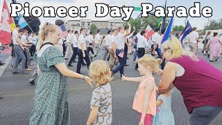 Ogden Utah Pioneer Day Parade @lifewithgrannyt - Horses, Missionaries, Marching Bands, Dancers