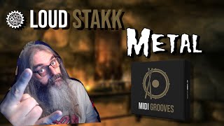 Loudstakk Metal Midi Grooves DLC 3 Write Music Faster