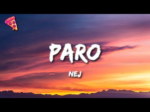 Nej - Paro (sped up) Lyrics "allo allo tik tok song"