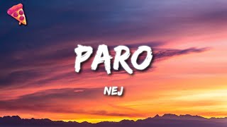 Nej - Paro (sped up) Lyrics  allo allo tik tok son
