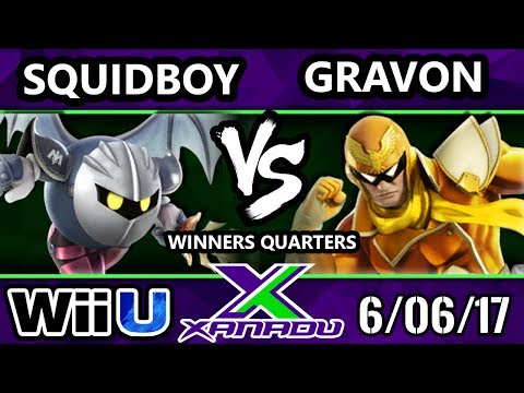 S@X 205 - Squidboy (Meta Knight) Vs. Gravon (Captain Falcon) - SSB4 Winners Quarters - Smash 4