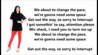 Jessie J, Jhené Aiko, Rixton - Sorry To Interrupt - Lyrics