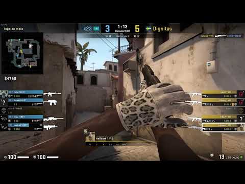 Pov hallzerk (34/18) CS GO DEMO - MIRAGE - 14 DIGNITAS VS 16 K23 (FunSpark ULTI 17/06/2021)