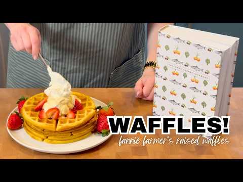 how to make the BEST WAFFLES!