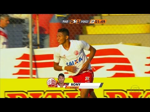 Gols de Paraná 1 x 2 Náutico pela Série B 2016