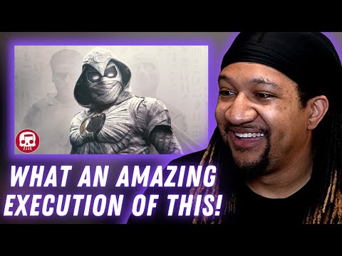 Reaction to MOON KNIGHT RAP by JT Music - "Become the Knight"