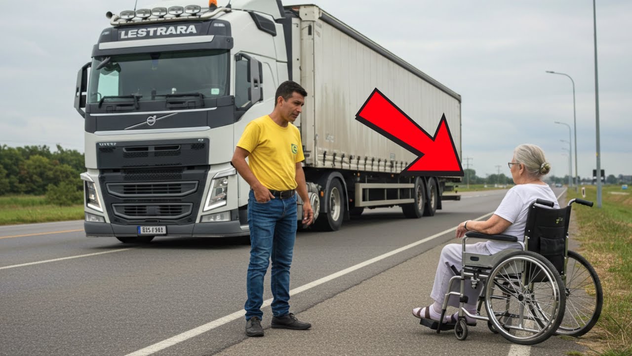 CAMINHONEIRO ENCONTROU IDOSA SOZINHA E ABANDONADA NA ESTRADA