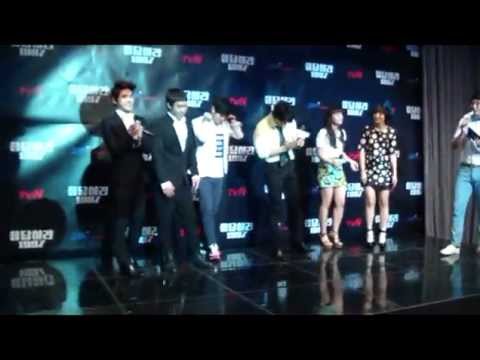120712 Hoya & Other Casts dancing @ Reply 1997 Launching Party