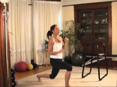 3 Pulse Jump Lunges exercise