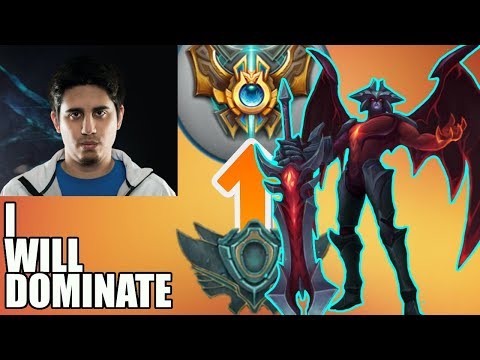 UNRANKED to CHALLENGER | IWillDominate | AATROX vs TALON | AATROX Mid | Patch 8.13